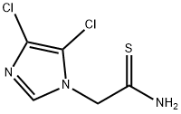 2-(4,5-DICHLORO-1H-IMIDAZOL-1-YL)ETHANETHIOAMIDE Structure