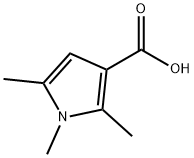 1,2,5-TRIMETHYL-1H-PYRROLE-3-CARBOXYLIC ACID Structure