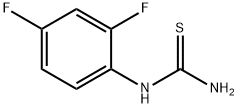 2,4-DIFLUOROPHENYLTHIOUREA Structure