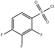 2,3,4-TRIFLUOROBENZENESULFONYL CHLORIDE Structure