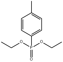 P-TOLYL-PHOSPHONIC ACID DIETHYL ESTER Structure