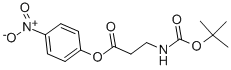 BOC-BETA-ALA-ONP Structure