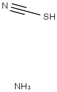 Ammonium thiocyanate Structure