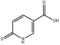 6-MERCAPTONICOTINIC ACID Structure