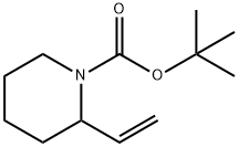 TERT-BUTYL 2-VINYLPIPERIDINE-1-CARBOXYLATE Structure