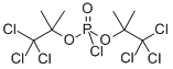 BIS(2,2,2-TRICHLORO-1,1-DIMETHYLETHYL) PHOSPHOROCHLORIDATE Structure