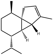 (-)-ALPHA-CUBEBENE Structure