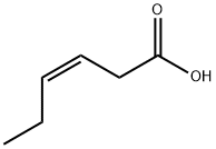 CIS-3-HEXENOIC ACID Structure