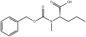 N-ALPHA-BENZYLOXYCARBONYL-N-ALPHA-METHYL-L-NORVALINE Structure