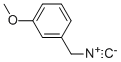 3-METHOXYBENZYLISOCYANIDE Structure