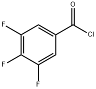 3,4,5-TRIFLUOROBENZOYL CHLORIDE Structure