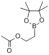 2-Acetoxyethylboronic acid pinacol ester Structure