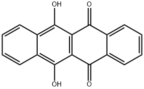 6,11-DIHYDROXY-5,12-NAPHTHACENEDIONE Structure