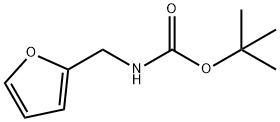 Carbamic acid, (2-furanylmethyl)-, 1,1-dimethylethyl ester (9CI) Structure