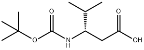 BOC-D-<BETA>-LEU-OH Structure