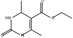 ETHYL 4,6-DIMETHYL-2-OXO-1,2,3,4-TETRAHYDROPYRIMIDINE-5-CARBOXYLATE Structure