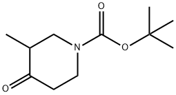 1-BOC-3-METHYL-PIPERIDIN-4-ONE Structure