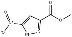 5-NITRO-1H-PYRAZOLE-3-CARBOXYLIC ACID METHYL ESTER Structure