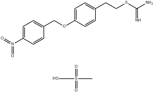 182004-65-5 2-[2-[4-(4-NITROBENZYLOXY)PHENYL]ETHYL]ISOTHIOUREA MESYLATE