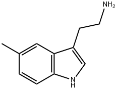 5-METHYLTRYPTAMINE HYDROCHLORIDE Structure