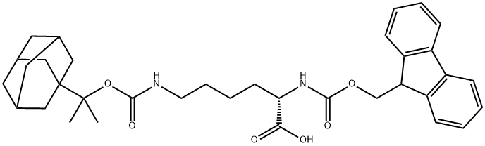 FMOC-LYS(ADPOC)-OH Structure