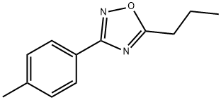 5-PROPYL-3-(P-TOLYL)-1,2,4-OXADIAZOLE Structure