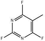 2,4,6-TRIFLUORO-5-METHYLPYRIMIDINE Structure