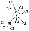 1,2,3,4,7,7-HEXACHLORO-6-METHYLDICHLOROSILYL-2-NORBORNENE Structure