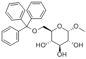 METHYL-6-O-TRIPHENYLMETHYL-ALPHA-D-GLUCOPYRANOSIDE Structure