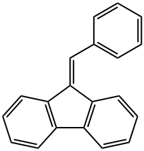 9-BENZYLIDENEFLUORENE Structure