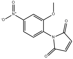 1-(2-METHOXY-4-NITRO-PHENYL)-PYRROLE-2,5-DIONE Structure