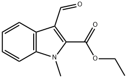 Ethyl 3-ForMyl-1-Methyl-1H-indole-2-carboxylate Structure