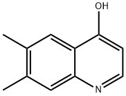 6,7-DIMETHYL-4-HYDROXYQUINOLINE Structure