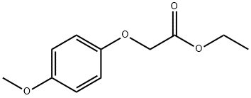 (4-METHOXYPHENOXY) ACETIC ACID ETHYL ESTER Structure