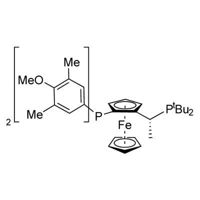 187733-50-2 (R)-1-[(S)-2-[BIS(4-METHOXY-3,5-DIMETHYLPHENYL)PHOSPHINO]FERROCENYL}ETHYLDI-TERT