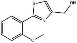 [2-(2-METHOXY-PHENYL)-THIAZOL-4-YL]-METHANOL Structure