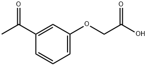 (3-ACETYLPHENOXY)ACETIC ACID Structure