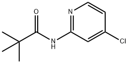 N-(4-CHLORO-PYRIDIN-2-YL)-2,2-DIMETHYL-PROPIONAMIDE Structure