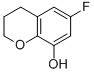 6-FLUOROCHROMAN-8-OL Structure