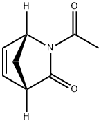 (6R,7S)-2-ACETYL-2-AZA-BICYCLO[2.2.1]HEPT-5-EN-3-ONE Structure