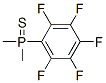 Dimethyl(pentafluorophenyl)phosphine sulfide Structure