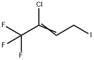 2-CHLORO-4-IODO-1,1,1-TRIFLUOROBUT-2-ENE 97 Structure