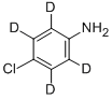 4-CHLOROANILINE-2,3,5,6-D4 Structure