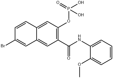 NAPHTHOL AS-BI PHOSPHATE Structure