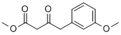 4-(3-METHOXY-PHENYL)-3-OXO-BUTYRIC ACID METHYL ESTER Structure