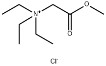 ALPHA-TRIETHYLAMINOMETHYL ACETATE CHLORIDE Structure