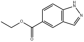 ETHYL 1H-INDAZOLE-5-CARBOXYLATE Structure