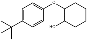 2-(4-TERT-BUTYLPHENOXY)CYCLOHEXANOL Structure