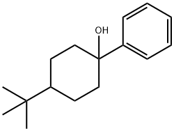 TRANS-1-PHENYL-4-TERT-BUTYLCYCLOHEXANOL Structure