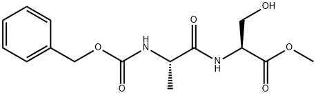 Z-ALA-SER-OME Structure